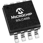 93LC46B-I/MS by Microchip Technology