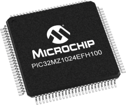 PIC32MZ1024EFH100-I/PT by Microchip Technology