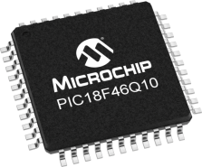 PIC18F46Q10-E/PT by Microchip Technology
