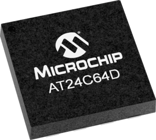 AT24C64D-MAHM-T-834 by Microchip Technology